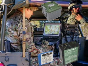 鋰離子電池為軍用通信電池